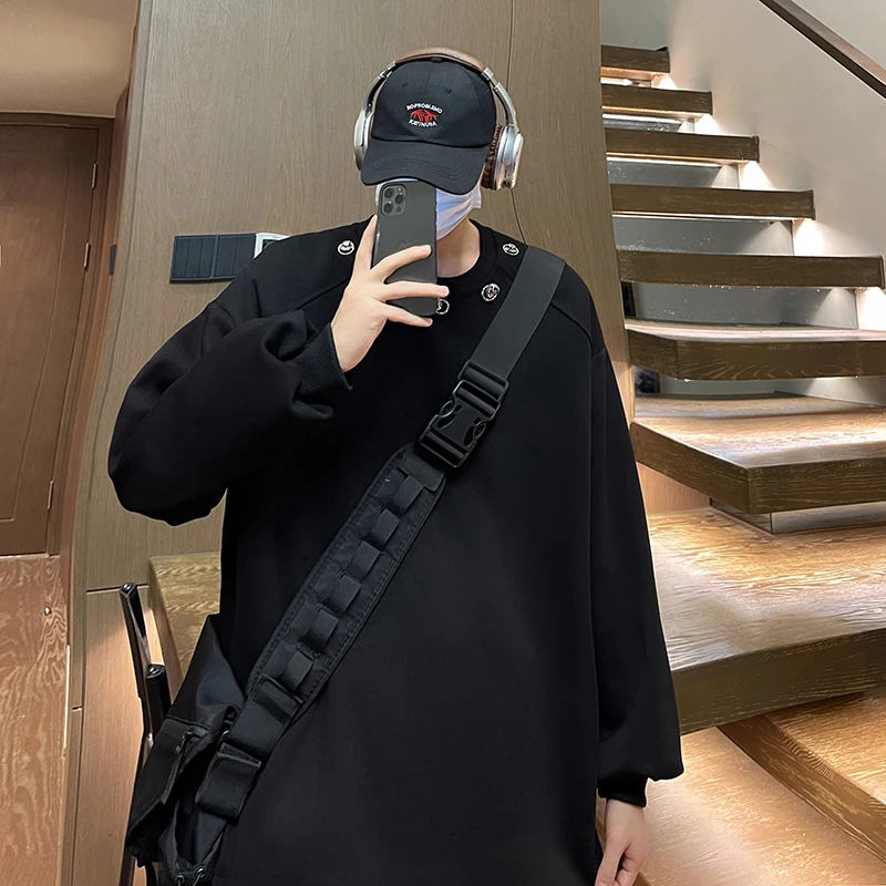 

Mens No Hat Hoodies Boxy Fit Autumn Functional Regular Streetwear Young Japanese Vintage Warmth Comfortable Stylish Bold Unique