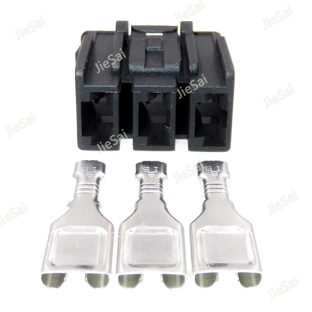 3 Pin Plastic Housing Unsealed Socket Auto Accessories 7.8 Series Car Large Current Wiring Harness Connector