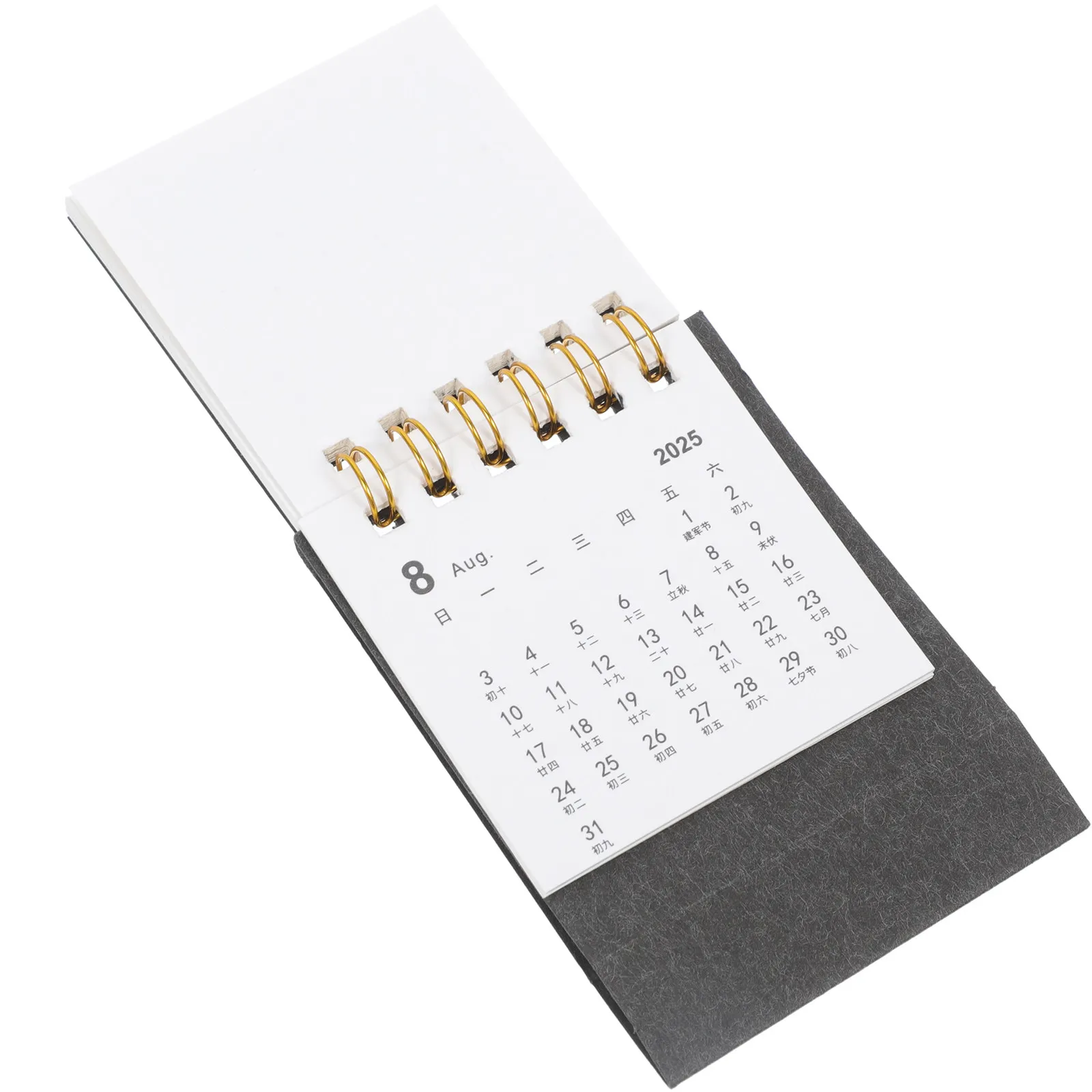 2025 Mini Desk Calendar – Small Standing Desktop Calendar for Office, Home, Dorm & Classroom Task Tracking