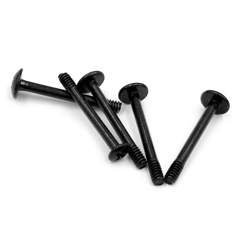 برغي مروحة علبة الكمبيوتر مروحة علبة لولبية تتضمن 30 براغي طويلة و30 براغي قصيرة