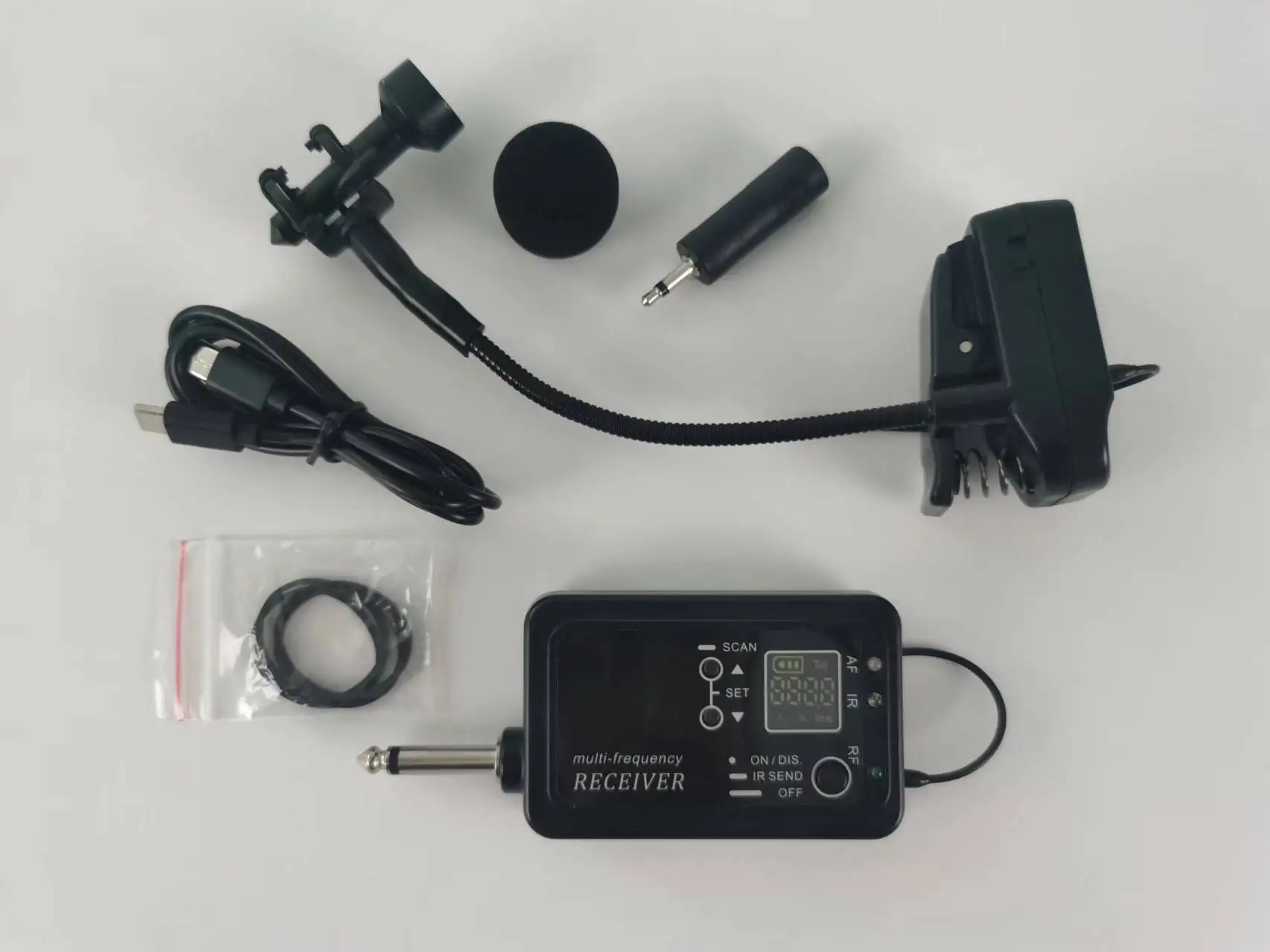 عشرة عناصر TLF Xtuga PY8 آلة موسيقية احترافية ميكروفون ساكسفون عالي الجودة ميكروفون أداء UHF