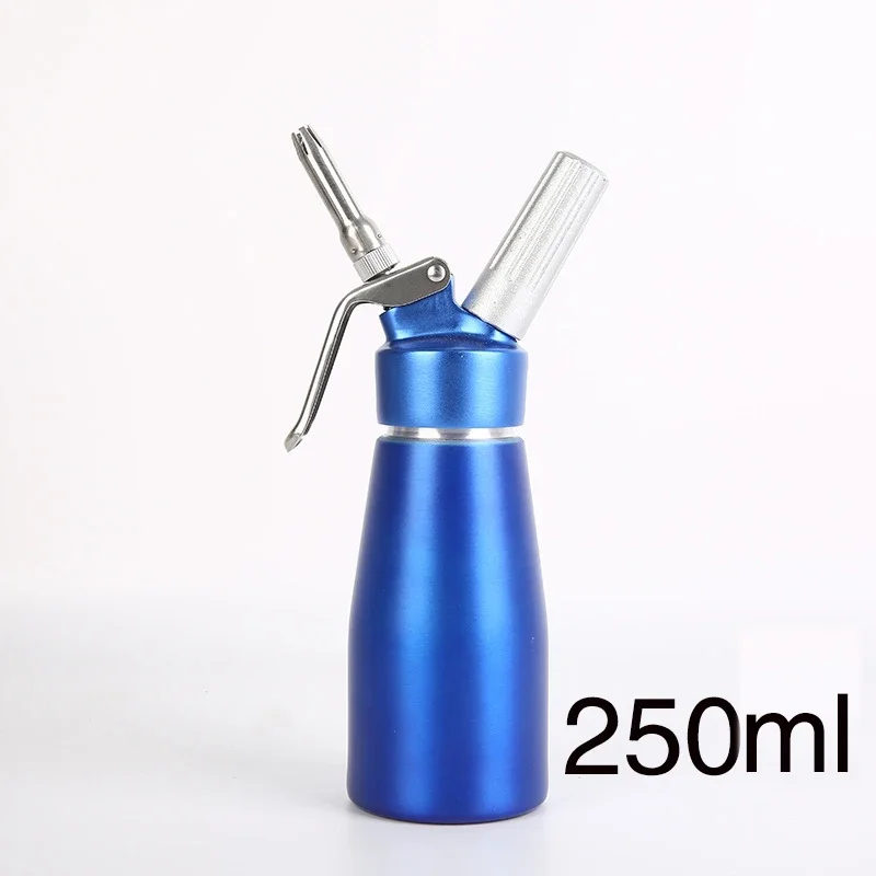 

Whipped Cream Whipper All Aluminum Cream Foam Do-it-yourself Baking Mounting Patterns Kitchen Gadgets Baking Tools 250ML