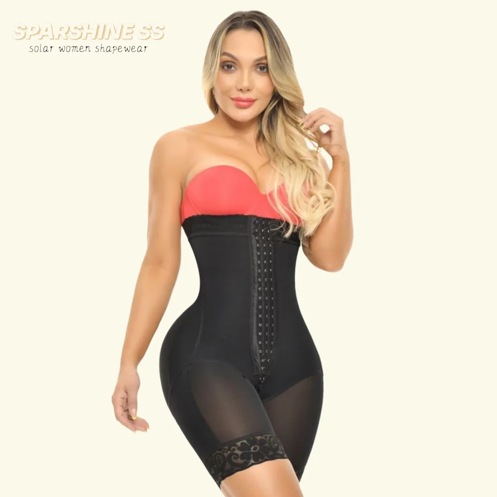 

Women Shapewear High Waisted Slimming Shorts Full Body Shaper Tummy Control Bodysuit for a Flattering Look Everyday Wear