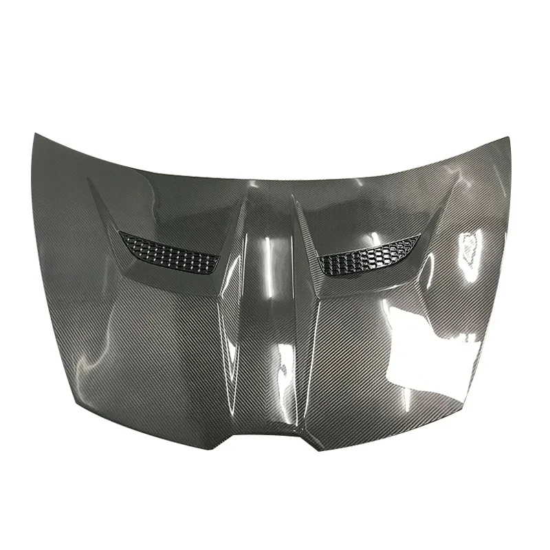 High Quality Single Carbon Fiber V Style Engine Hood Cover Bonnet for Lamborghini LP610 Perfect Fitment