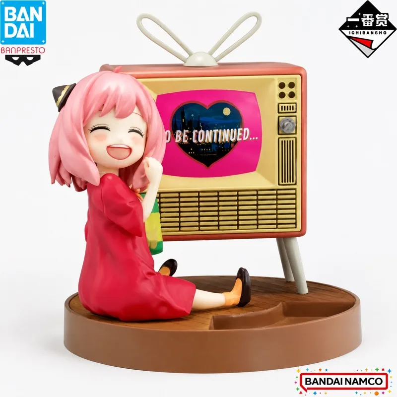 In Stock Bandai Original Ichiban Kuji Sakamoto Days Anya Forger Action Figure Model Doll Brand New Boxed Anime Characters Toys