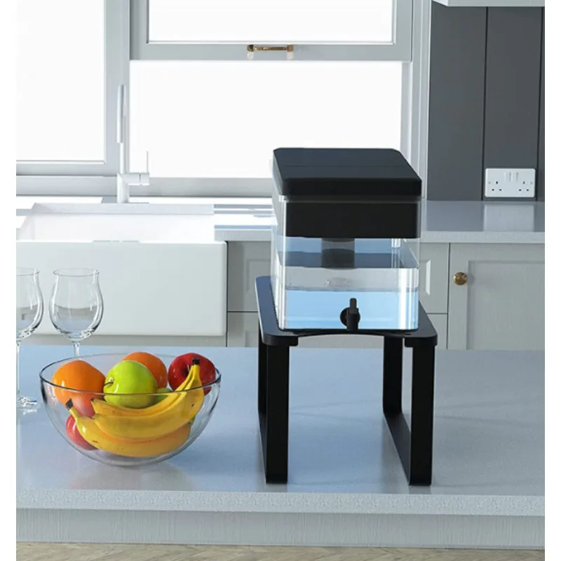 Metal Countertop Water Dispenser Stand, Compatible with Water Pitcher, Stable Water Filter Holder for Kitchen Counter
