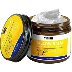 Face Cream Whipped Tallow Balm Collagen Hyaluronic Acid Skin Care Anti-Wrinkle Aging Moisturizing Shrink Pores Whitening Smooth