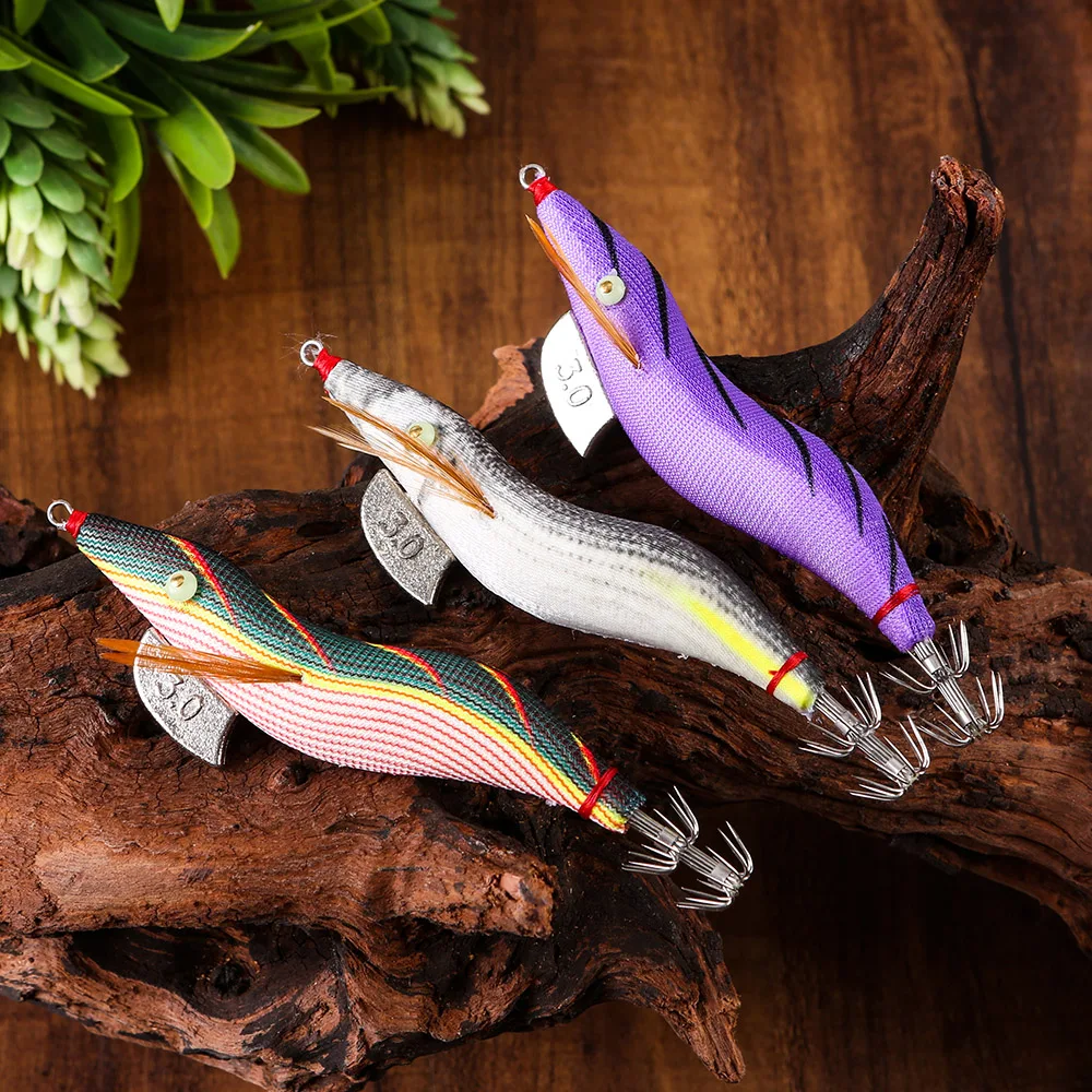 Plantilla de calamar SQUID KING 3.0 # Eging pesca calamar señuelo pesca señuelo cebo Artificial para pescar calamar pulpo pesca