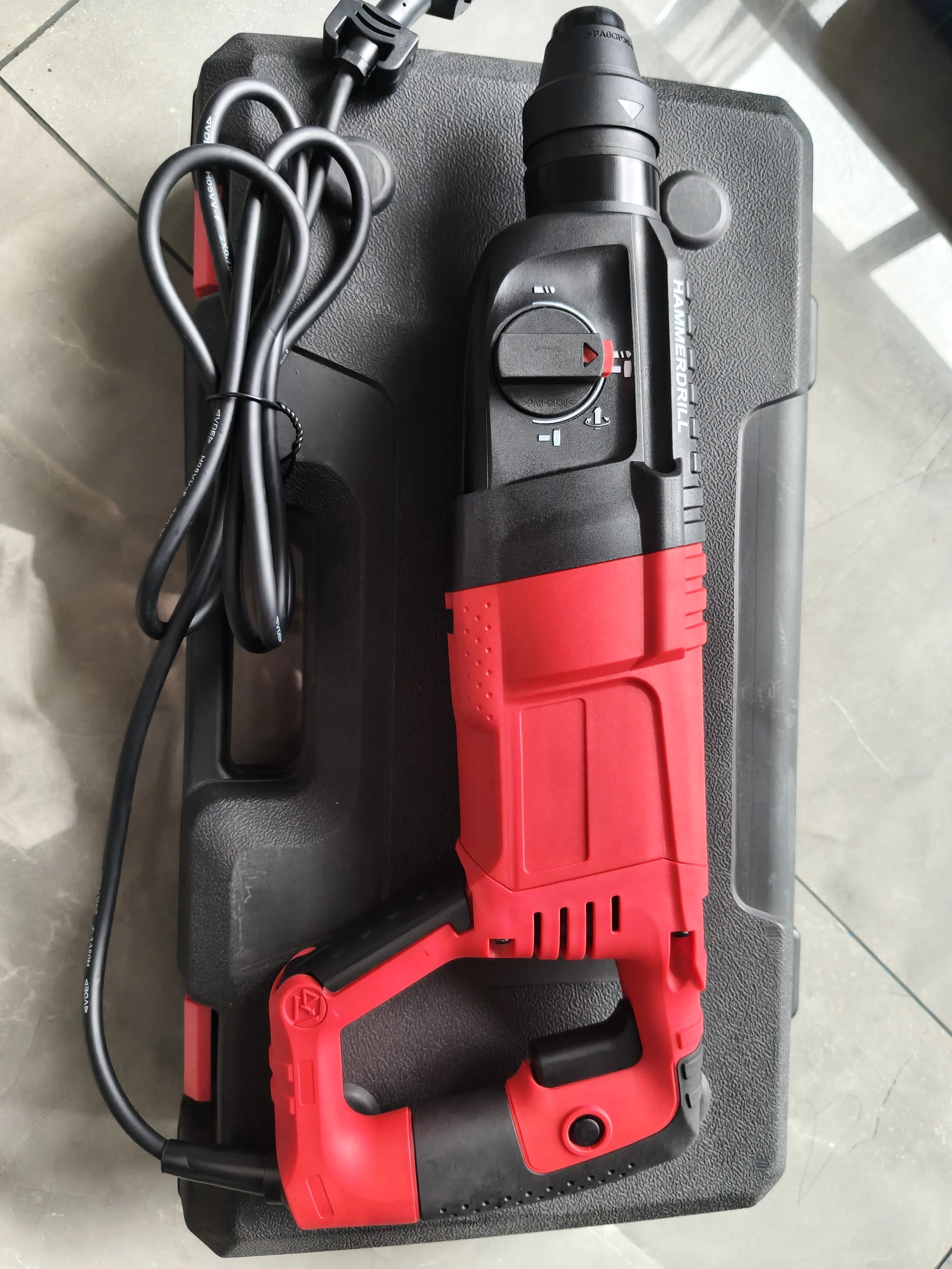 Professional 850W Electric Hammer 1200r/min High Rotation Speed 3.0J Impact Drill for Concrete and Masonry Working