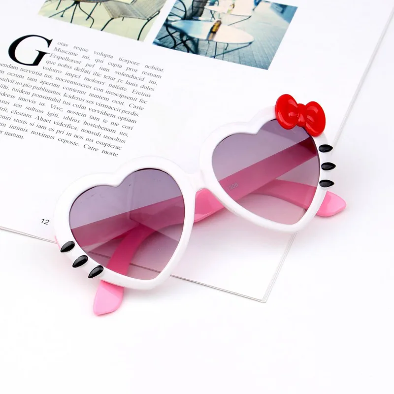 Children Heart Sunglasses Lovely Baby Glasses For Boys And Girls Kids  UV Protection Sunglasses Shades For Children