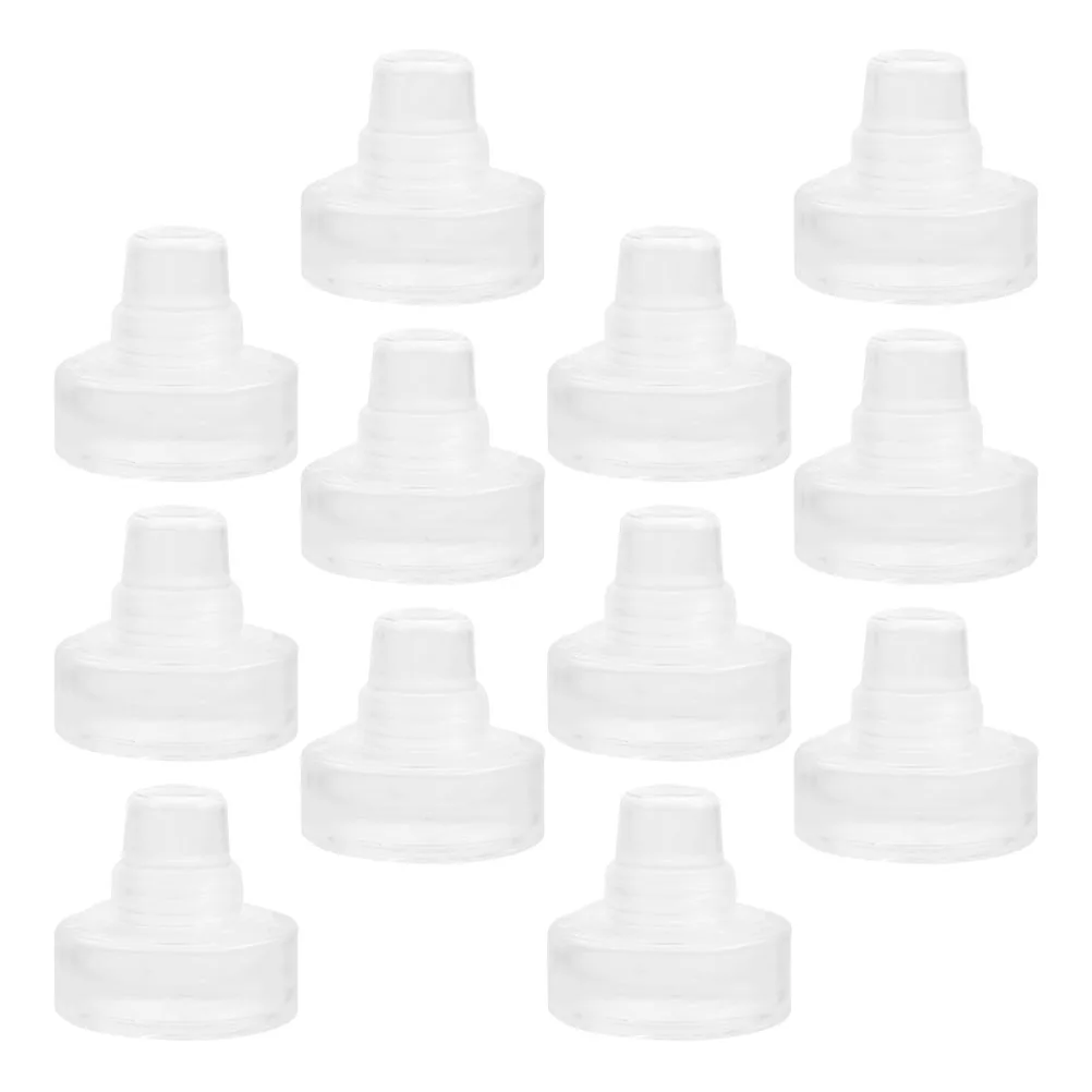 

12Pcs T-Shaped Wine Bottle Glass Stoppers Airtight Decorative Stopper Bulk for Home Parties Bar Bottle Stopper
