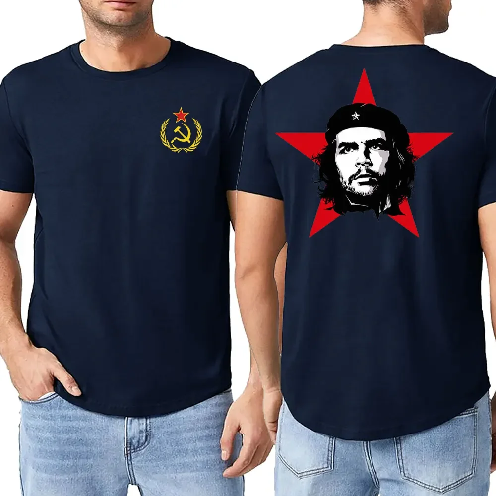 Avatar Che Guevara Tshirt Graphic Punk T Shirt Retro Political Revolution Cuba Cotton Tops Tees Summer Short Sleeve O-Neck Tee