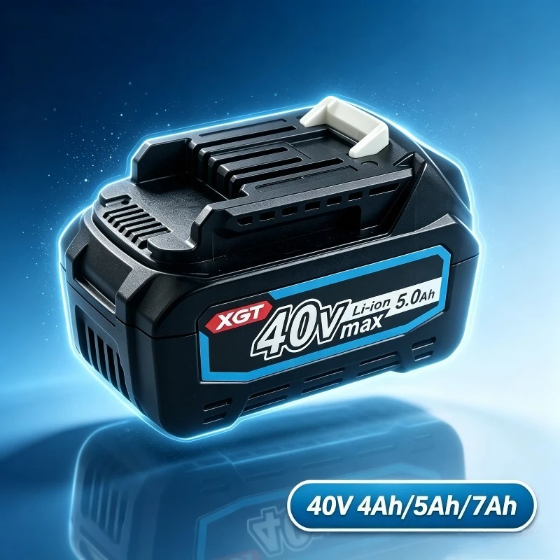 40V Garden Tool Lithium Battery Suitable for Makita 4.0Ah/5.0Ah/7.0Ah Home Power for HP002GZ GWT10T DHP487Z GWS01Z GRU06T DUA02Z