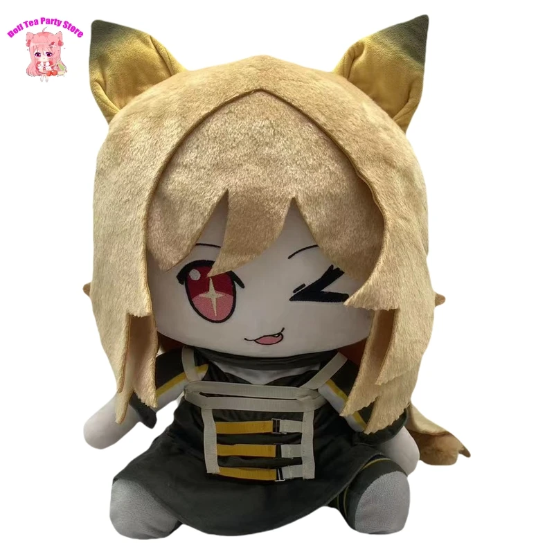 Game Arknights CEOBE Fumo Doll Clothes Outfit Gift 40CM Cosplay Plush Stuffed Cotton Figurine Toys Plushie Xmas  Gift