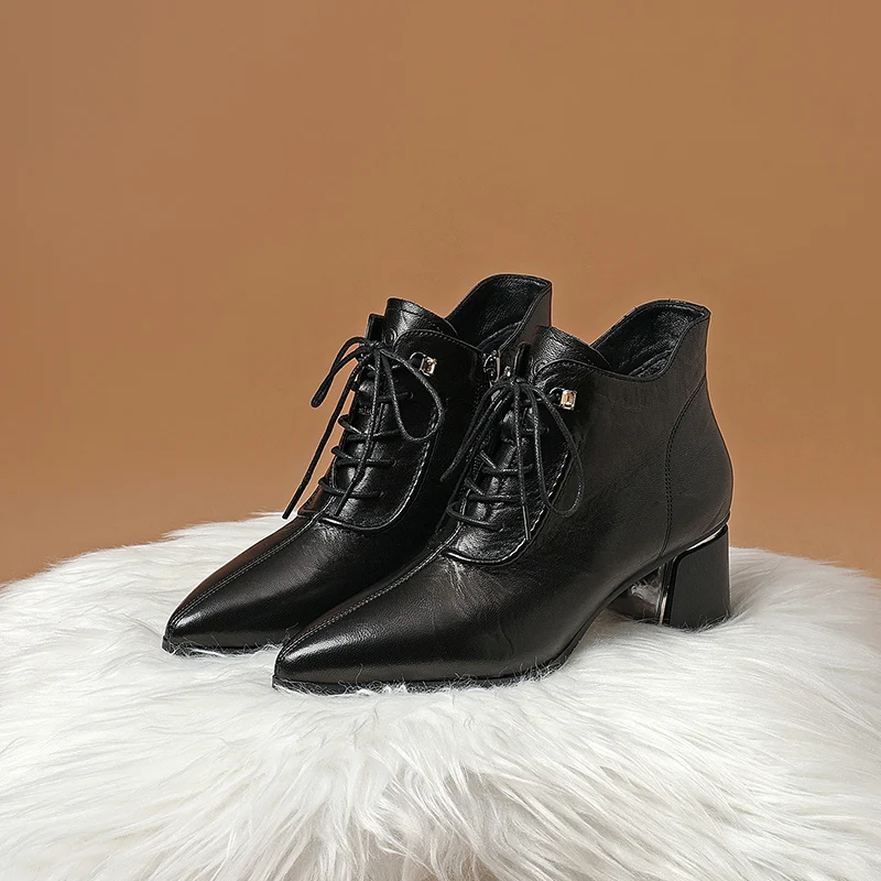 

OPP Women Winter Keep Warm snow boots New Girl Luxury Designer pump Shoes For Women thin heels