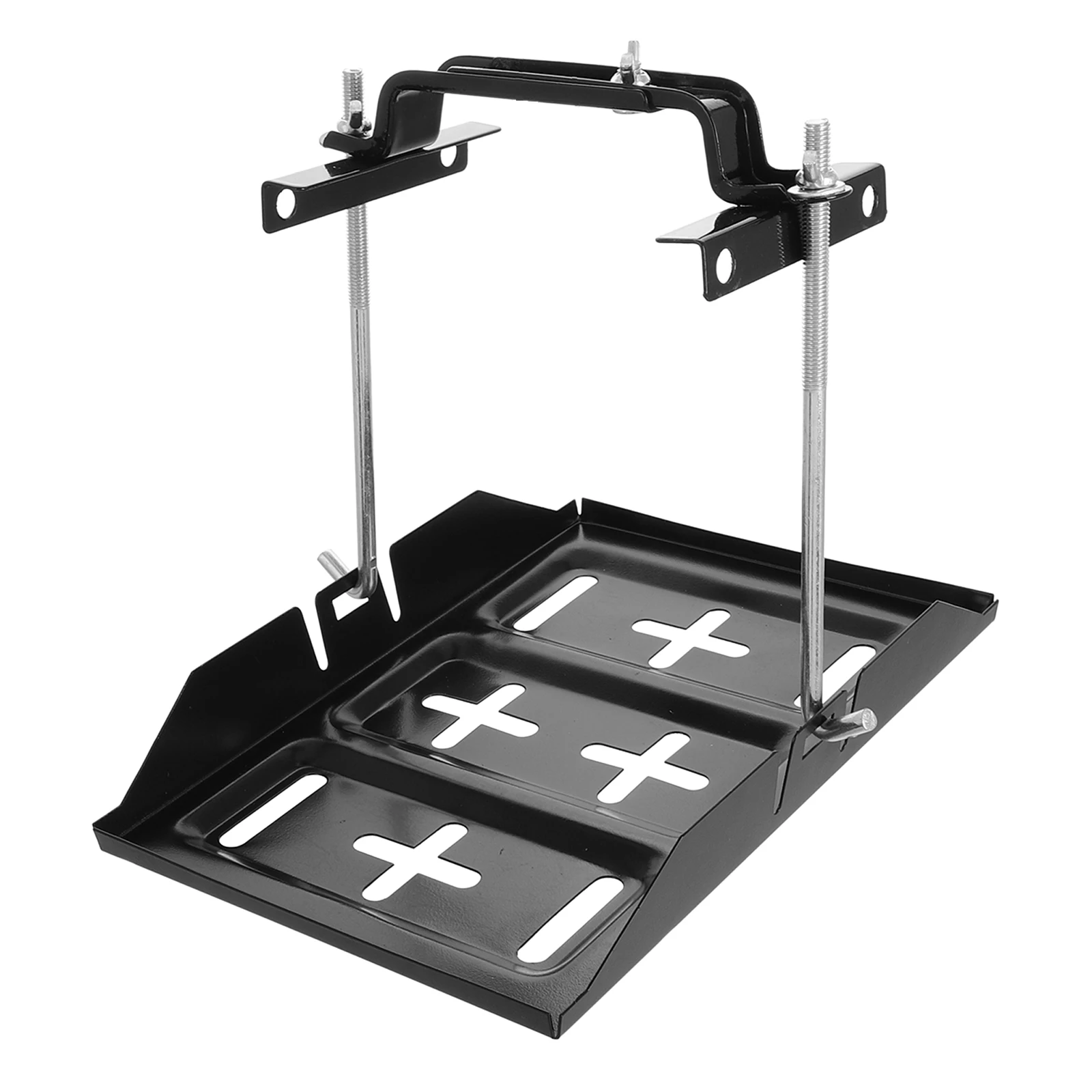 

Car Tray Clamp Adjustable Bracket Holder Storage Kit for Cars Marine Durable Metal Universal Mounting Solution Easy