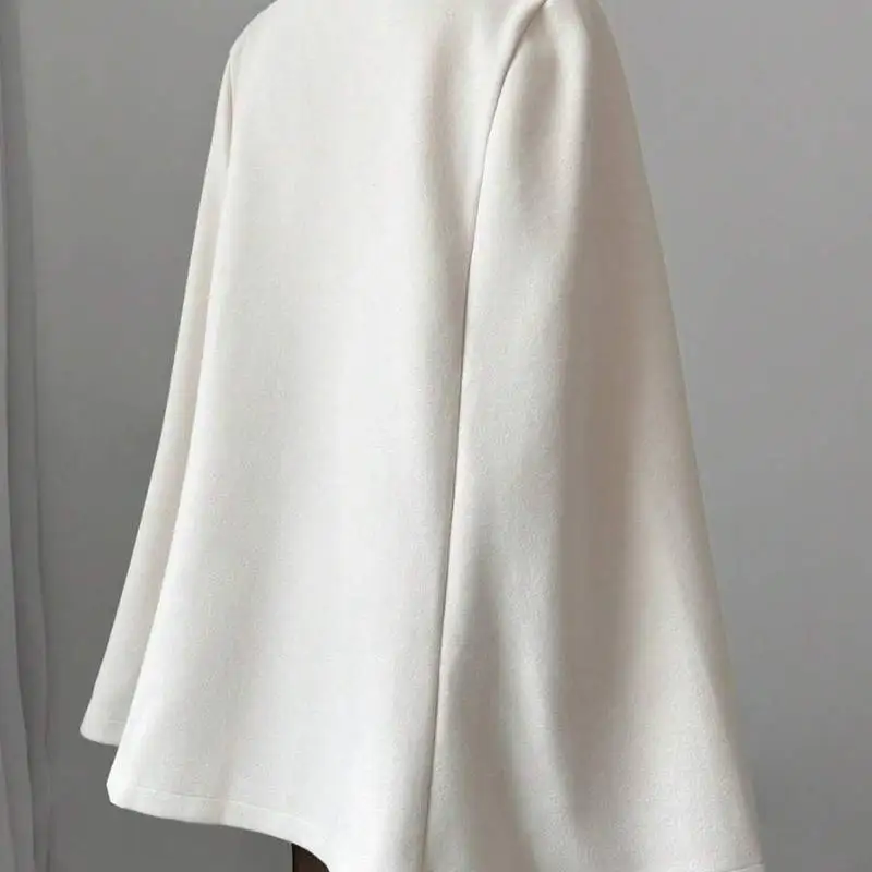 

Шерстяное пальто большого размера, осень/зима 2021, новый стиль, свободное, элегантное и приталенное, клетчатое пальто, европейский и американский стиль.