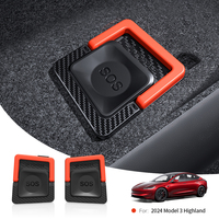 YZ For Tesla Model 3 Y Highland Juniper 2021-2025 Rear Door Emergencies Safety Pull Rope Emergency Handle Car Accessory