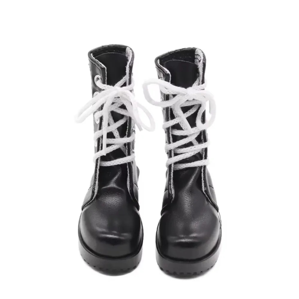 

Fashion Retro Brown Doll Boots Casual Wearing Trendy Cute 60cm Doll Shoes Handmade Leather Shoes Doll Long Boots 1/3 BJD Doll