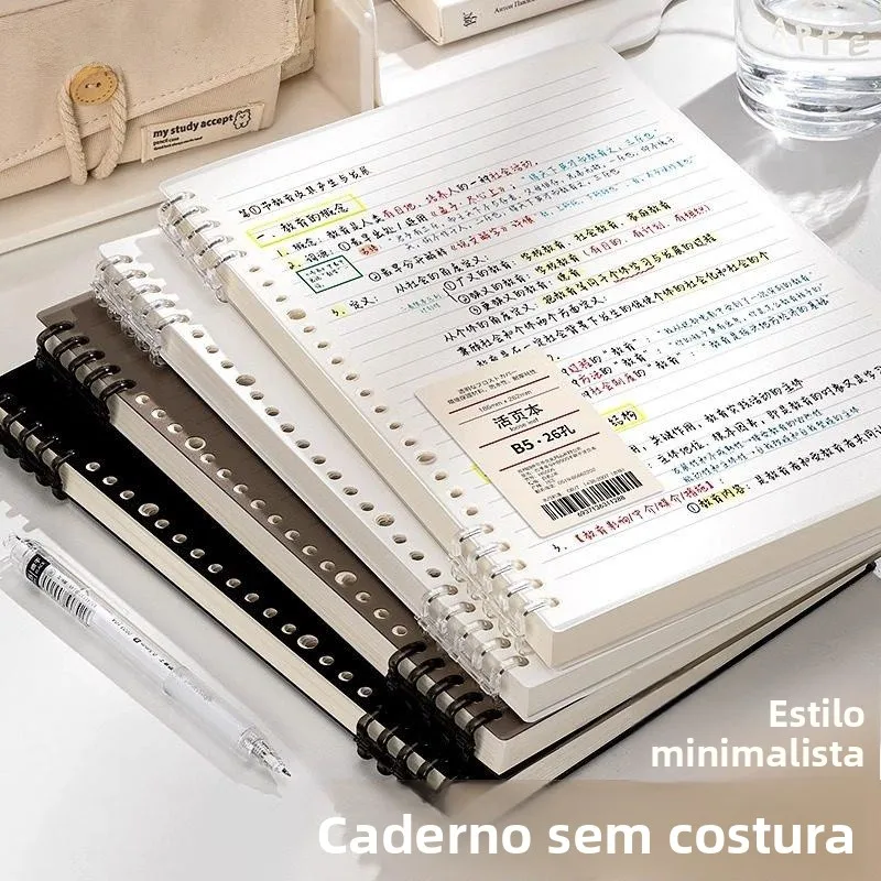 b5-size-detachable-notebook-thickened-grid-pages-hand-friendly-cover-a4-paper-simple-design-special-for-college-students