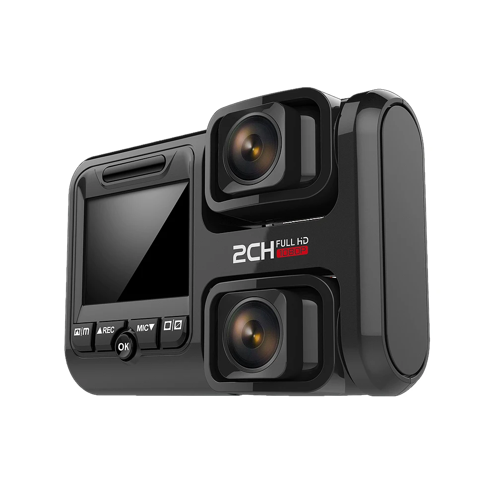 

Dvr Fhd1440P Front Double Cameras Video Recorder Sony323 With Wifi Function Autoregistrant Car Cams Hi-Dden Dash