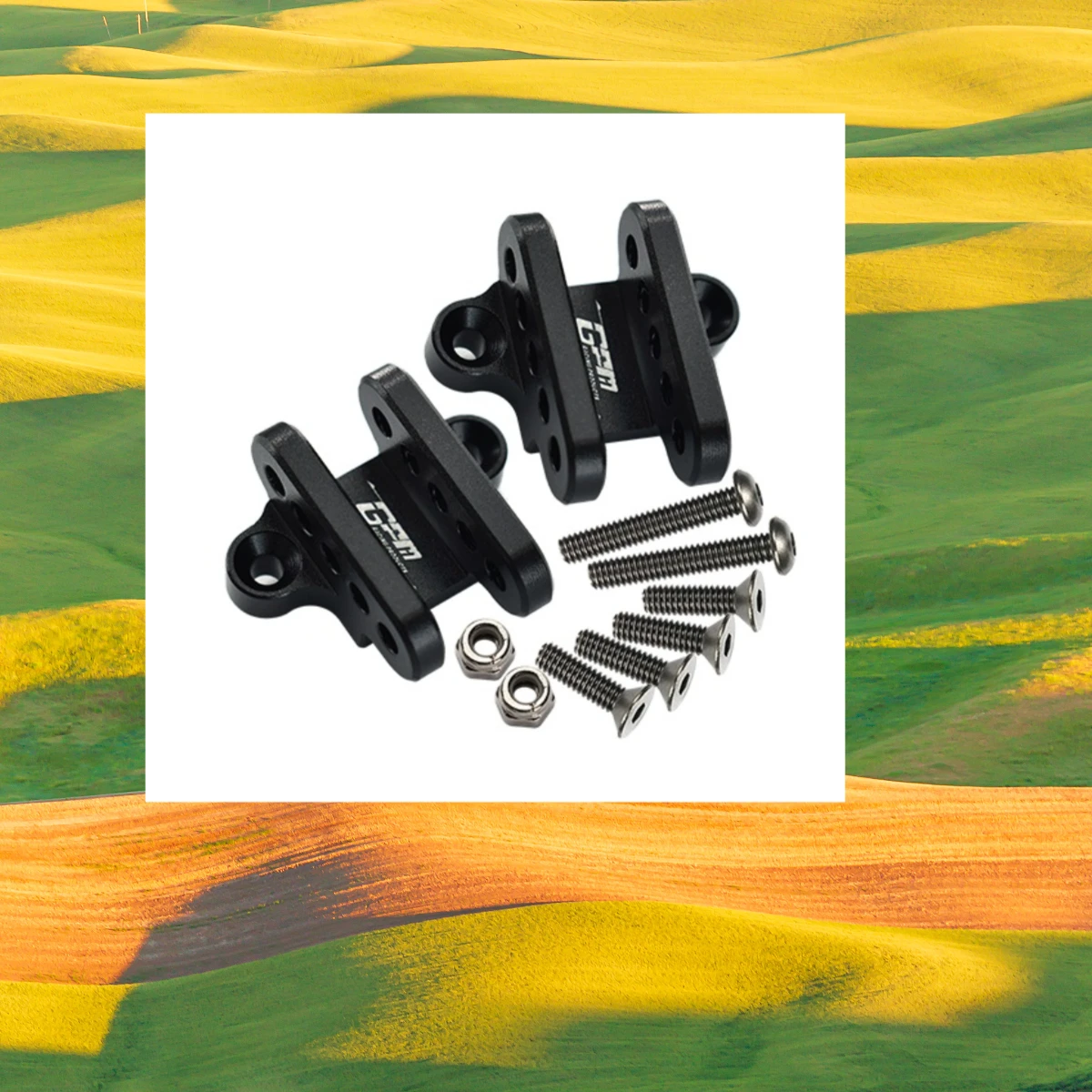 

GPM-Алюминиевое переднее и заднее нижнее крепление амортизатора, LOSI 1/8 LMT, LOS242031, LOS04022