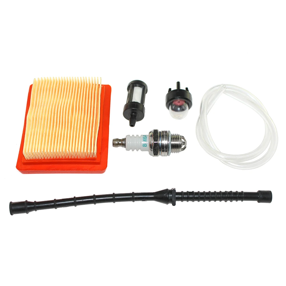 Imagem -03 - Mangueira de Filtro de ar Spark Plug Bomba de Combustível para Stihl Bt120 Bt121 Fr350 Fr480 Fs120 Fs200 Fs250 Fs400 Fs450 Fs480 Ht250