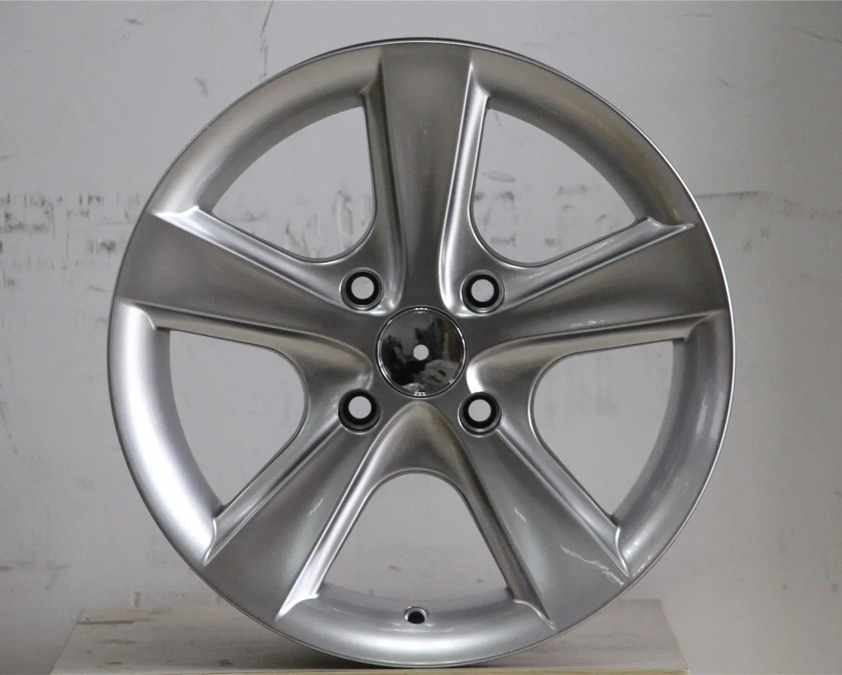 4 Holes Car Rims Wheels 13 14 Inch Structure Alloy  lack Silver Accessories Auto Steel Box Item Aluminium Pcs Color