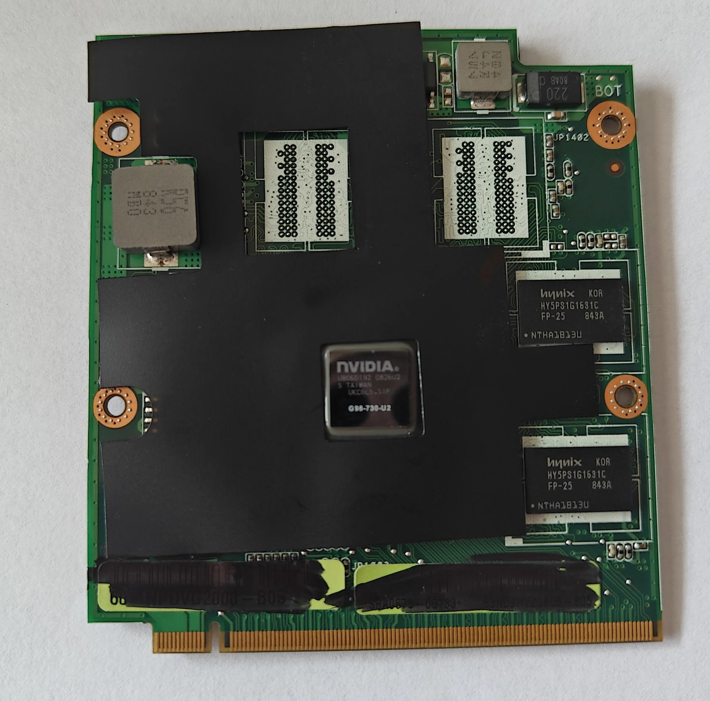 

Видеокарта 9300MGS 9300M GS G98-730-U2 DDR3 512MB для ASUS M50V M50VS