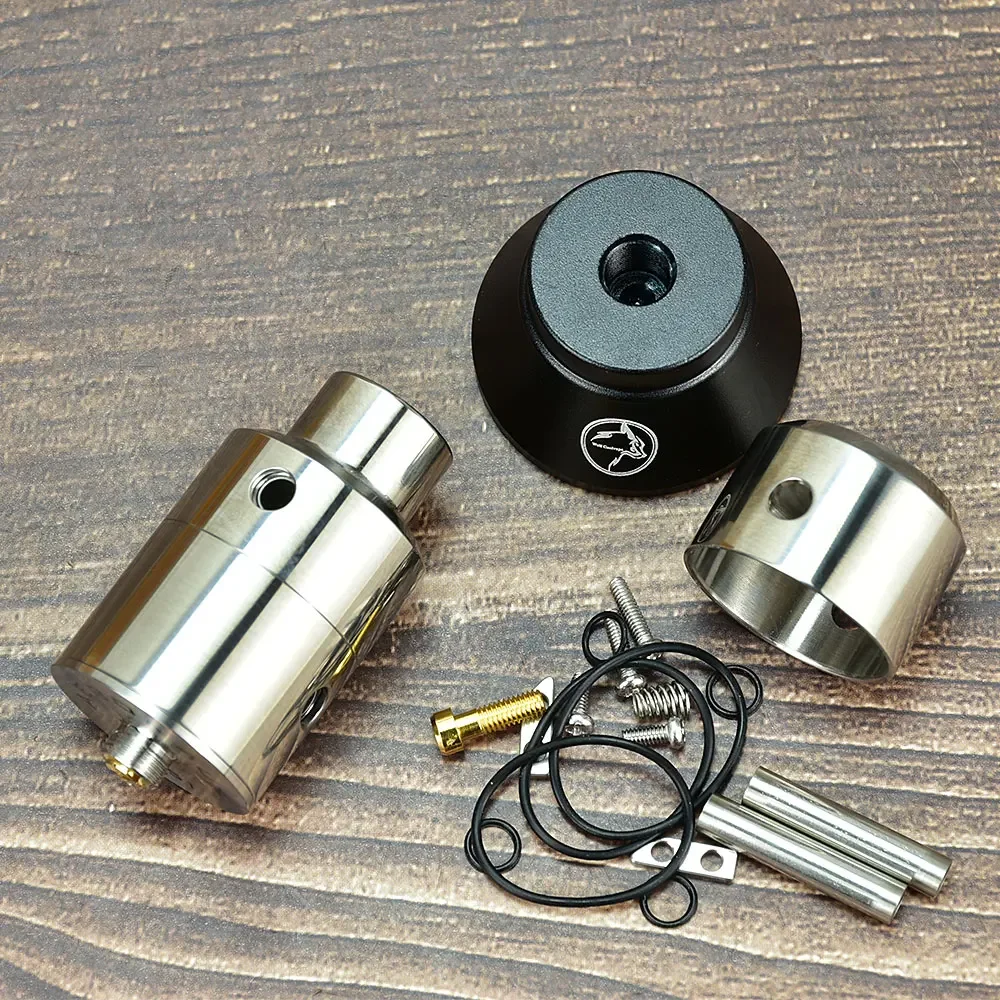 

SER Aeronaut V2 RDA 24mm by Wolfcoolvape - 316SS Rebuildable Dripping Atomizer with Feeding Pin