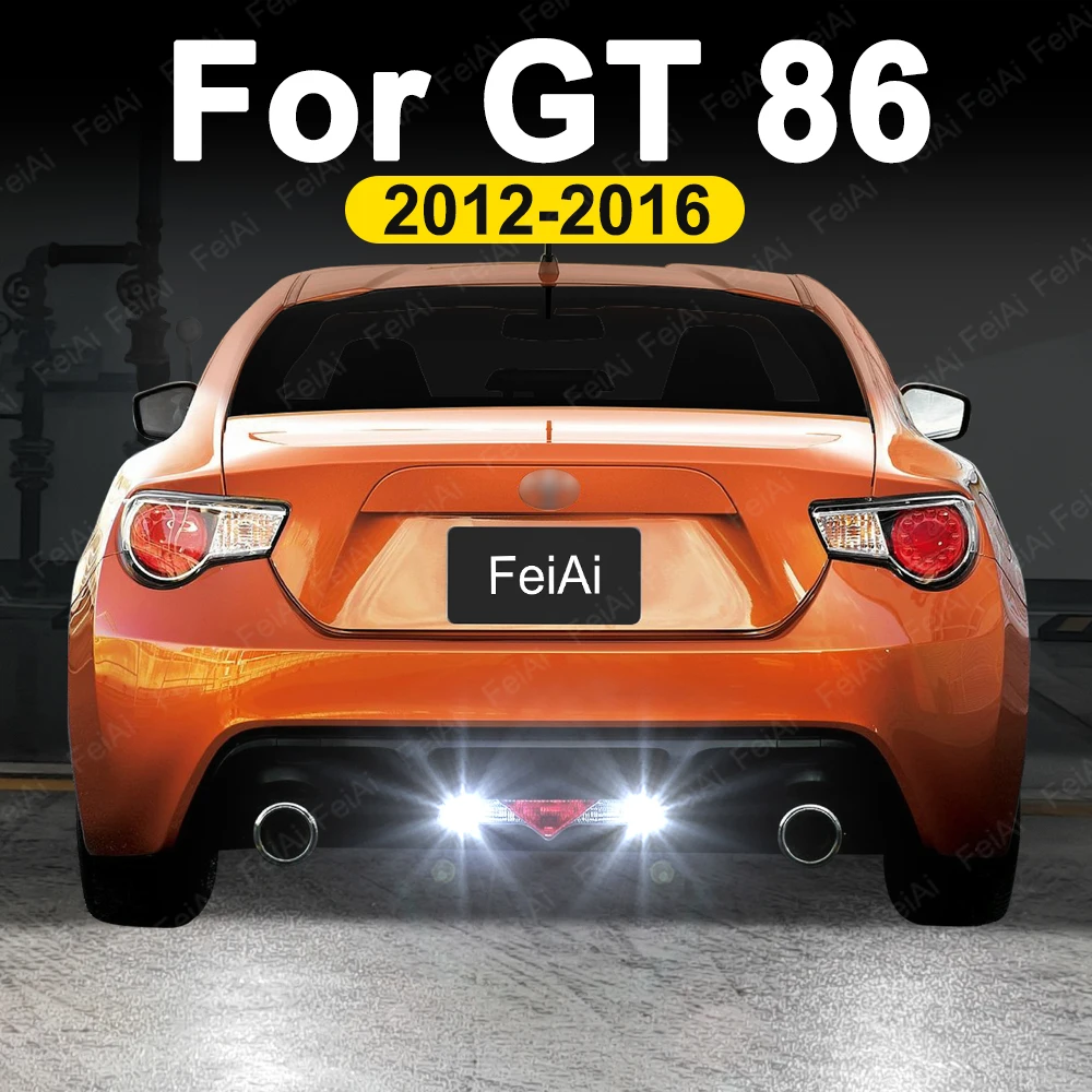 

Для Toyota GT 86 Coupe ZN6 светодиодный задний резервный фонарь 2012 2013 2014 2015 2016 GT86 аксессуары для тюнинга фонарь заднего хода белая вспышка