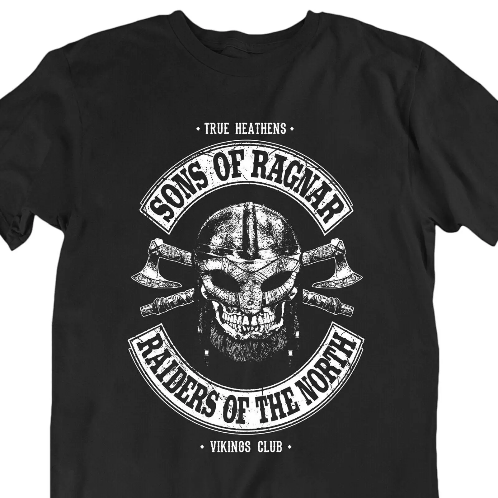 

Sons of Ragnar- TV Series Nordic Warrior Comedy Slogan T-Shirt 100% Cotton O-Neck Short Sleeve Summer Casual Mens T-shirt