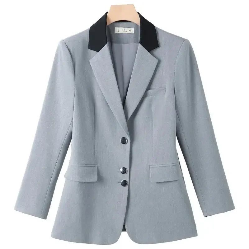 Fashion Outerwears Autumn Winter New in Coats Blazers Casaco Feminino Women's Jacket Woman Clothes 2024 Casual Veste Femme