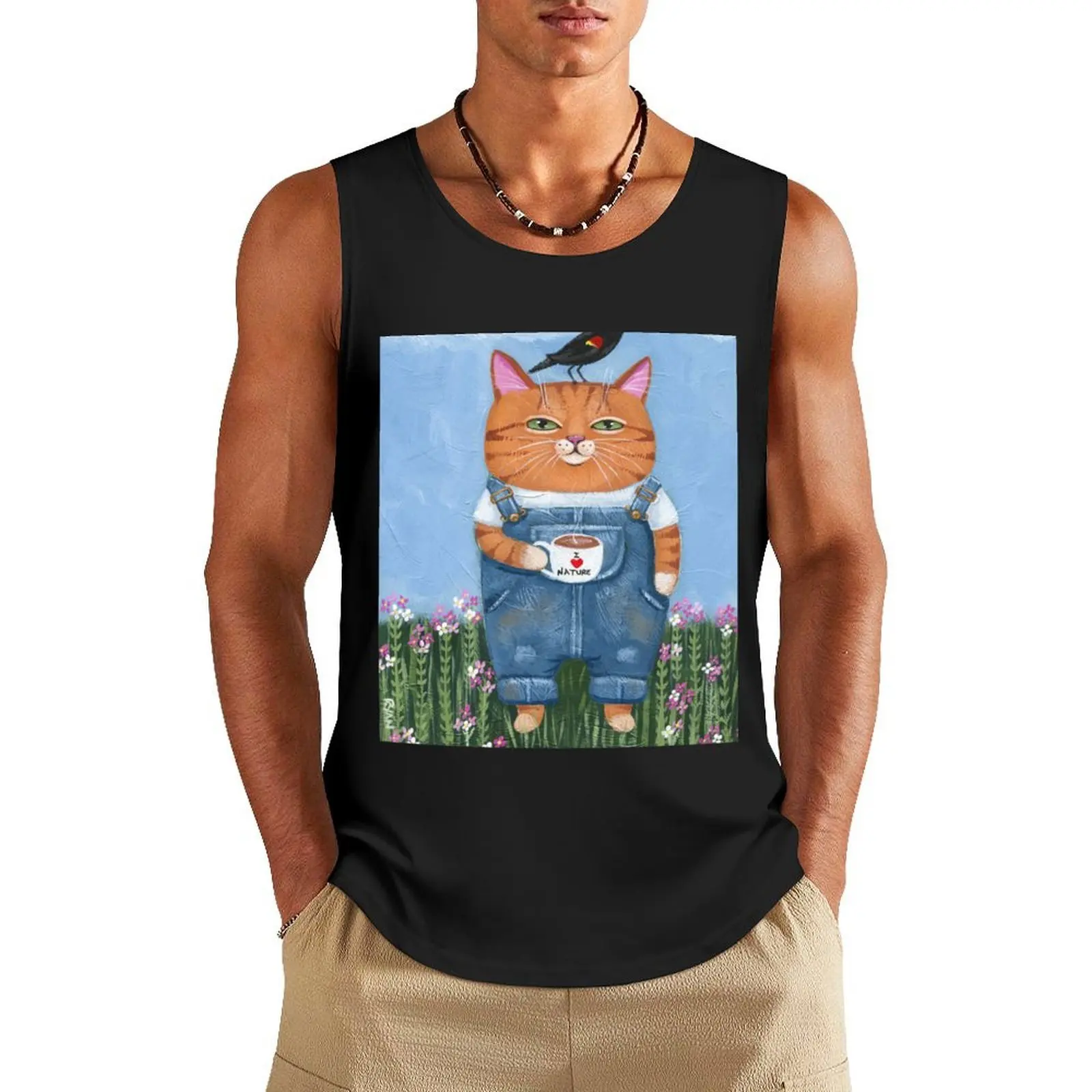 

Izzy Loves Nature Tank Top Top summer Men's t-shirts Men's clothing brands