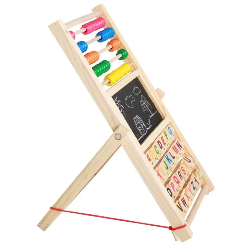 Hot-Multi-Function Abacus Learning Frame Wooden Counting Cognitive Board Children Early Education Mathematics Abacus