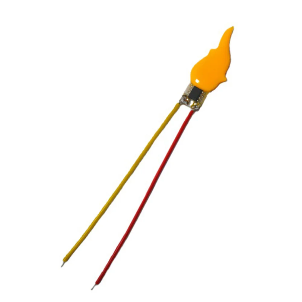 1/5/10pcs LED 3v 5v Flashing Candle Lights Birthday Party Bulbs Diode Accessories DIY Flame Lights For Birthdays Parties Festive