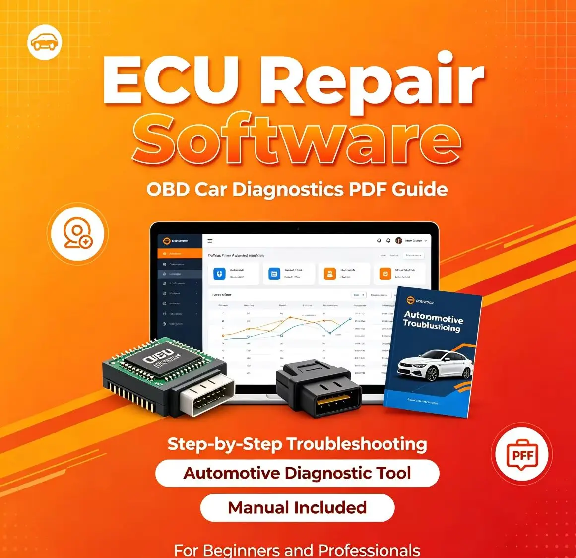 32GB Automotive Module Repair Software Package Immobilizer & Dashboard Service Tools SRS Module Data Reset | Auto ECU Calibratio