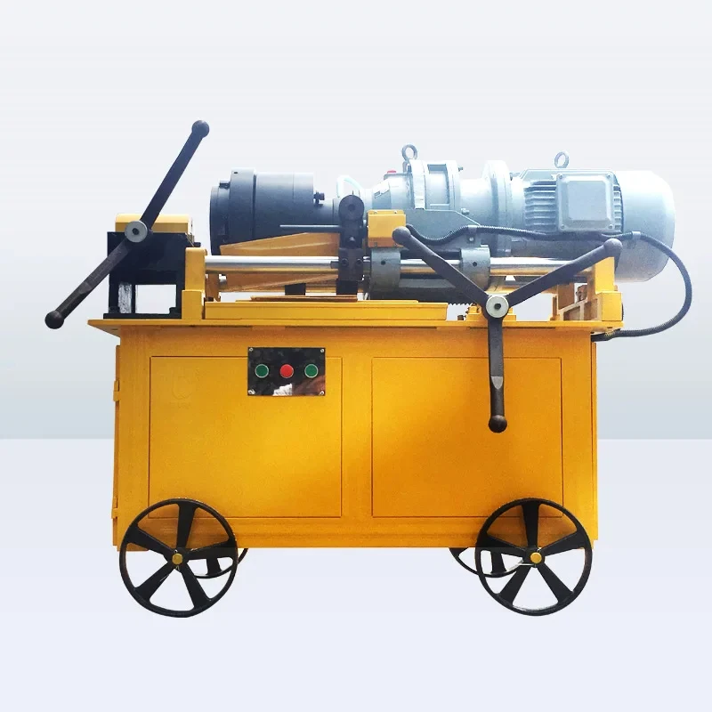 DBG-50 Heavy-Duty Rebar Threading Machine, 380V Automatic Roll Forming Machine, for processing Φ12–50MM Rebar, with (Customized)
