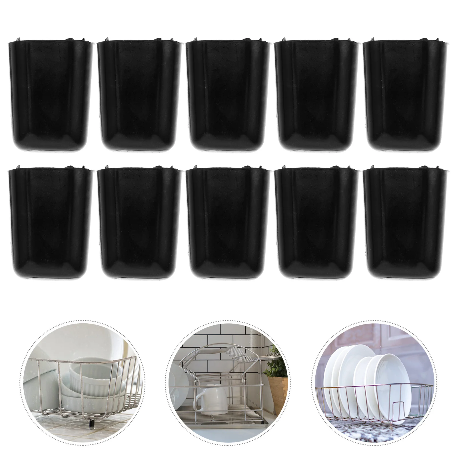 

30Pcs Kitchen Sink Rack Feet Absorption Sink Protector Replacement Bumpers for Wire Grid Stability and Noise