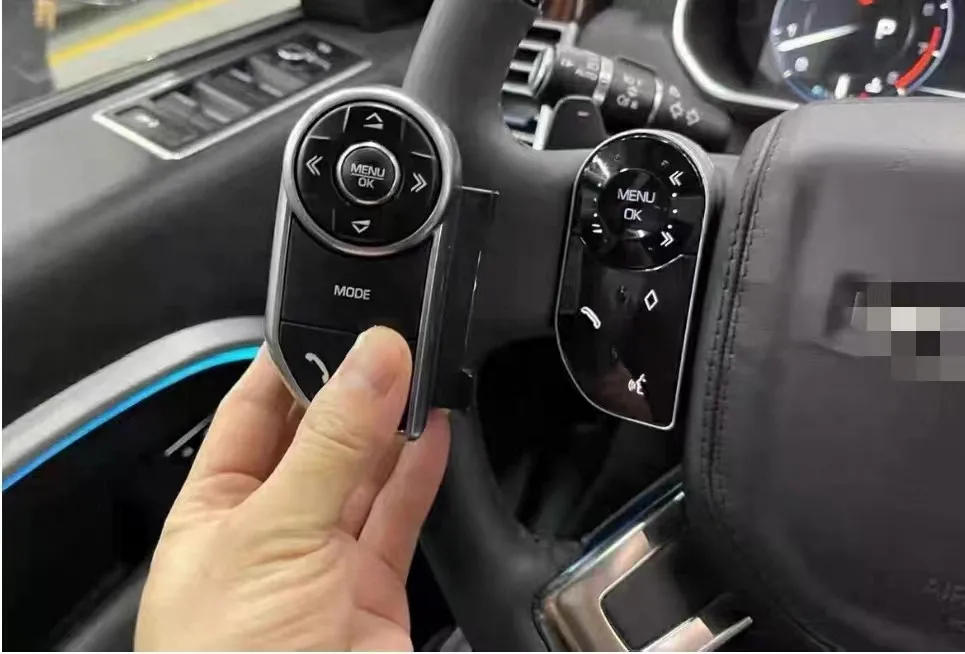 Car Steering Wheel Buttons for Range Rover Vogue L405 Sport L494 for Land Rover Discovery 5 Keys Touch Button