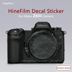 Hinefilm Skin for Nikon Z6III Camera Sticker Z6 III Skin Protective Film Z63 camera Skin Premium Decal Skin Wrap Cover