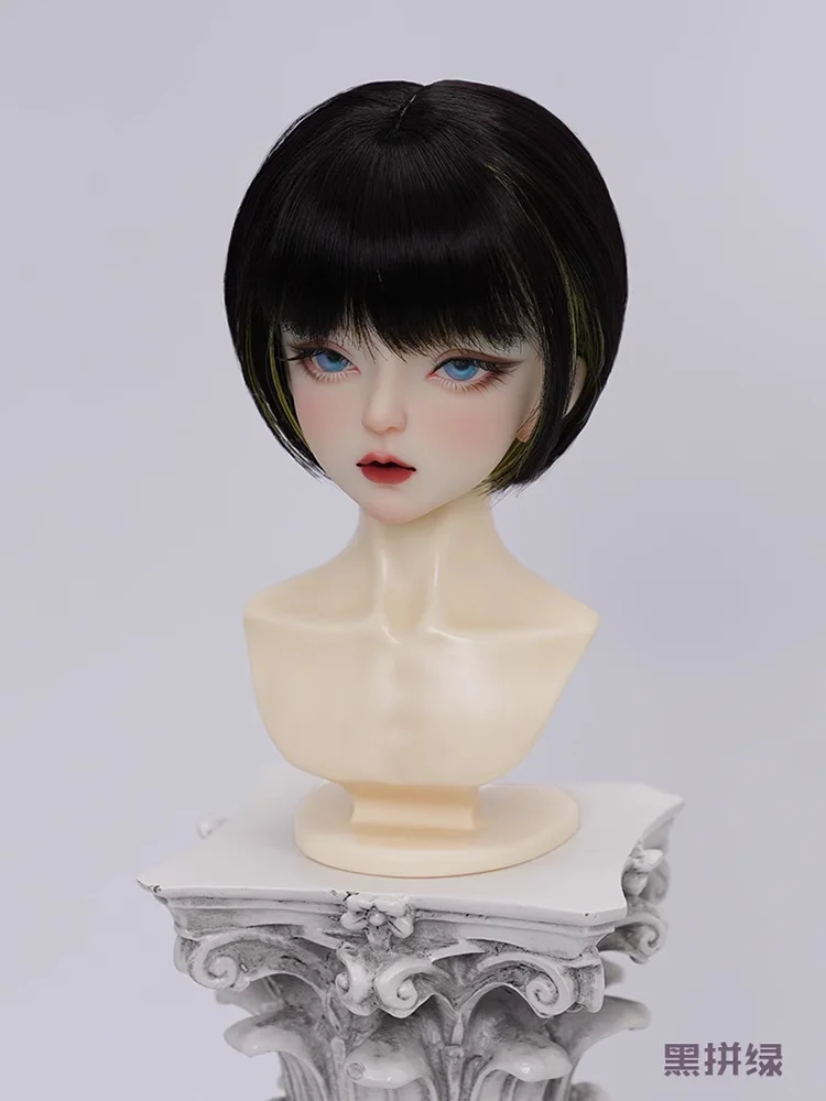 วิกผม BJD ไหมนุ่ม ผมสั้น สำหรับตุ๊กตาขนาด 1/3 1/4 1/6 SD MSD MDD YOSD วิกผมบ๊อบ อุปกรณ์เสริมตุ๊กตา