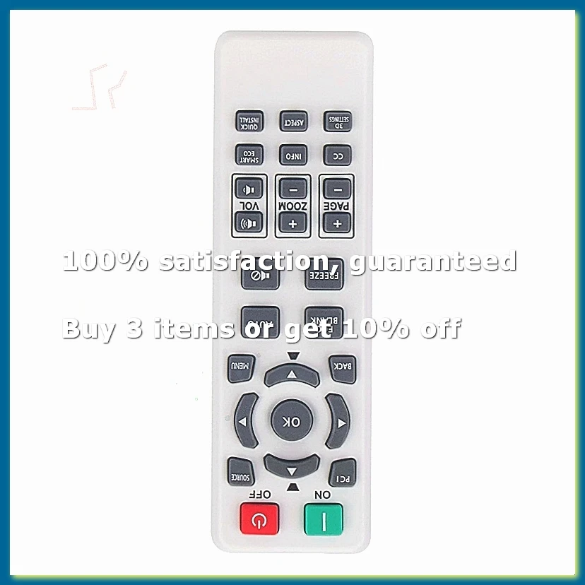 RS7286 Replace Remote Control for Projector TH682ST TH681 TH535 TH530 MS527 MS524 W1080ST W1070