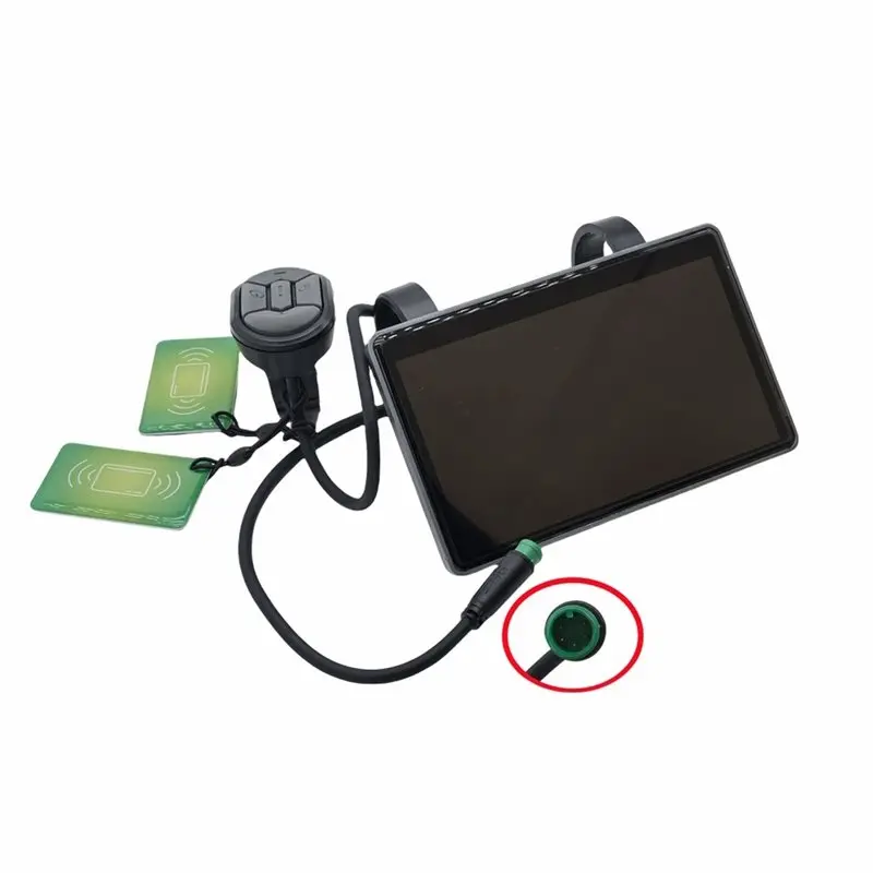

A98M V5.0 Version LCD Display Replacement Parts For OUXI V8 Electric Bicycle Upgraded Version 50Km/H Dashboard With Function
