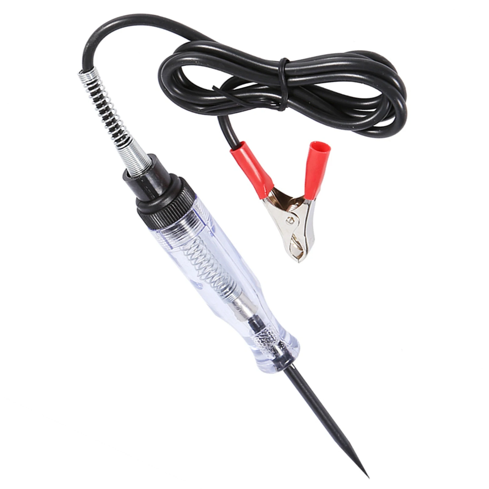 Car Voltage Circuit Tester Auto 6V 12V 24V DC Car Truck Voltage Circuit Tester Car Test VoltMet Long Probe Pen Light Bulb