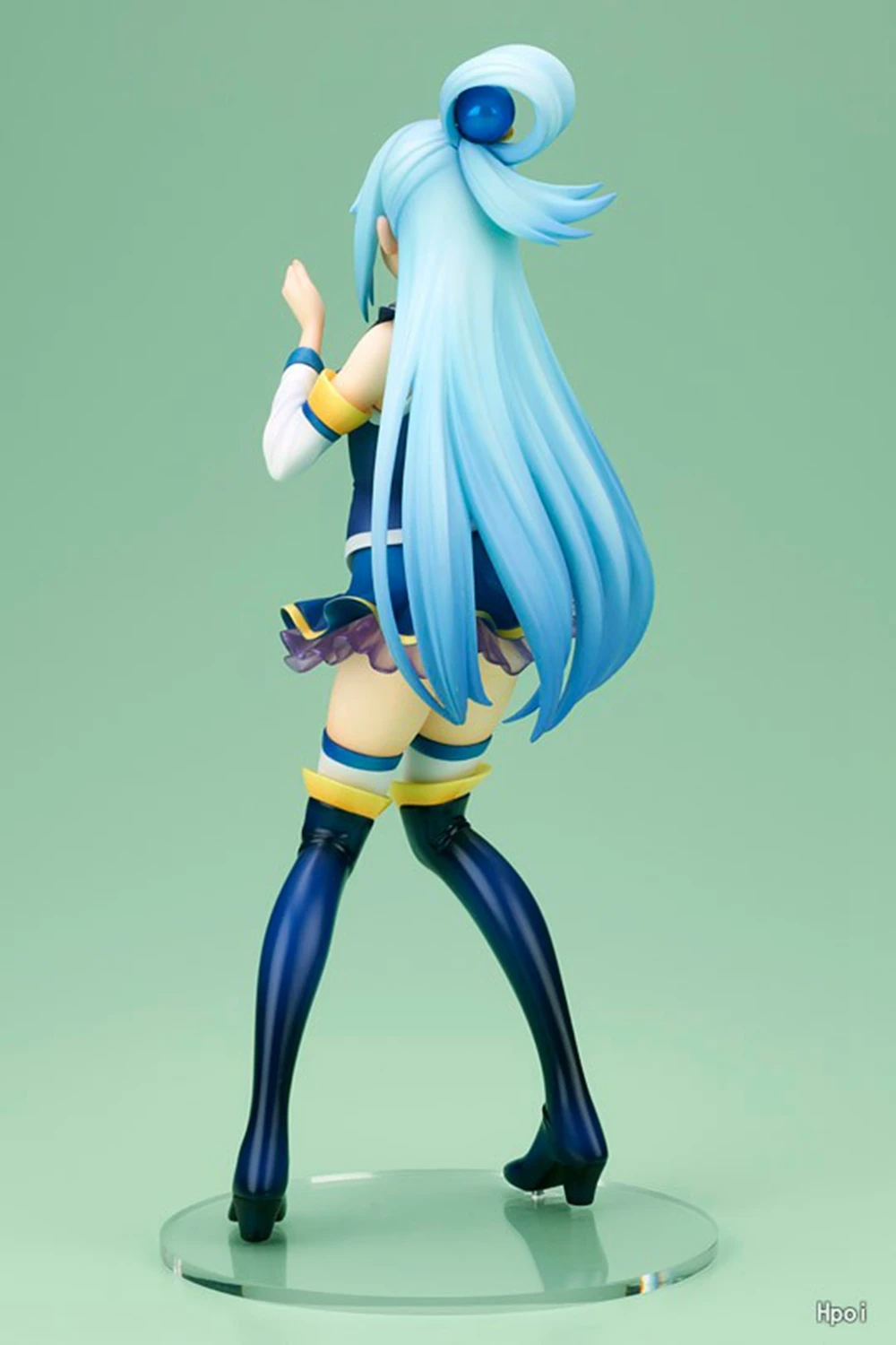 19CM Anime Kono Subarashii Sekai ni Shukufuku o! Aqua Figur 1/8 Modell Spielzeug Puppe Action Figur PVC Kawaii Mädchen Spielzeug Puppe
