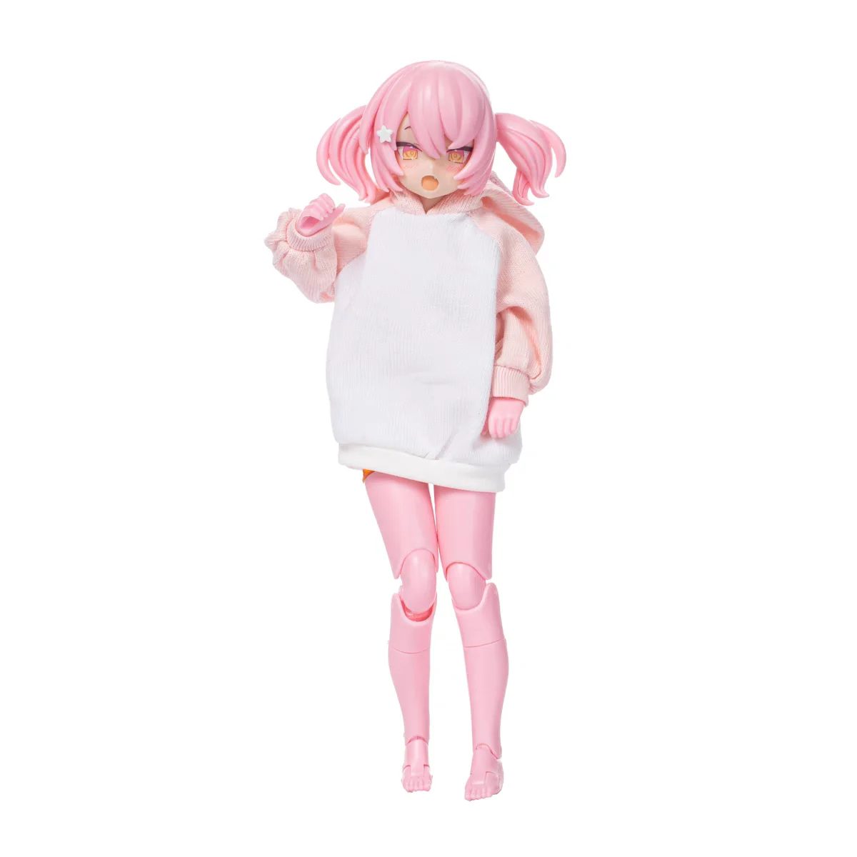 

Одежда для девочек-машин, 1/12, серия 99S, стиль 2025, толстовка с капюшоном, трехцветная сменная игрушка, одежда