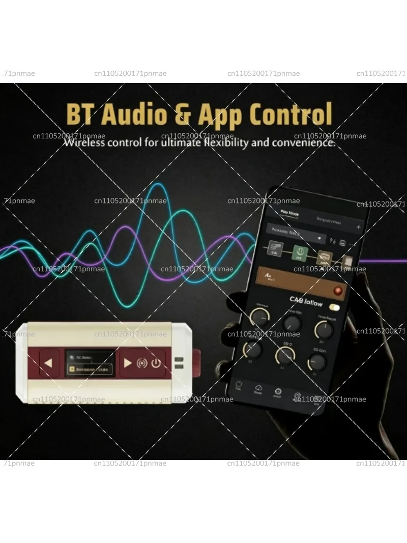 Ultra-Compact Mini Modeling Amplifier for Guitar, Bass, and Acoustic Players