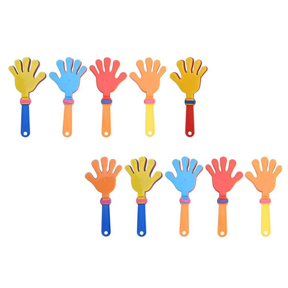 20 Pcs Palm Clap Children’s Toys Kids Plastic Hand Clapper Make Decision Abs Party Concert Props Creative Palms Applause Maker