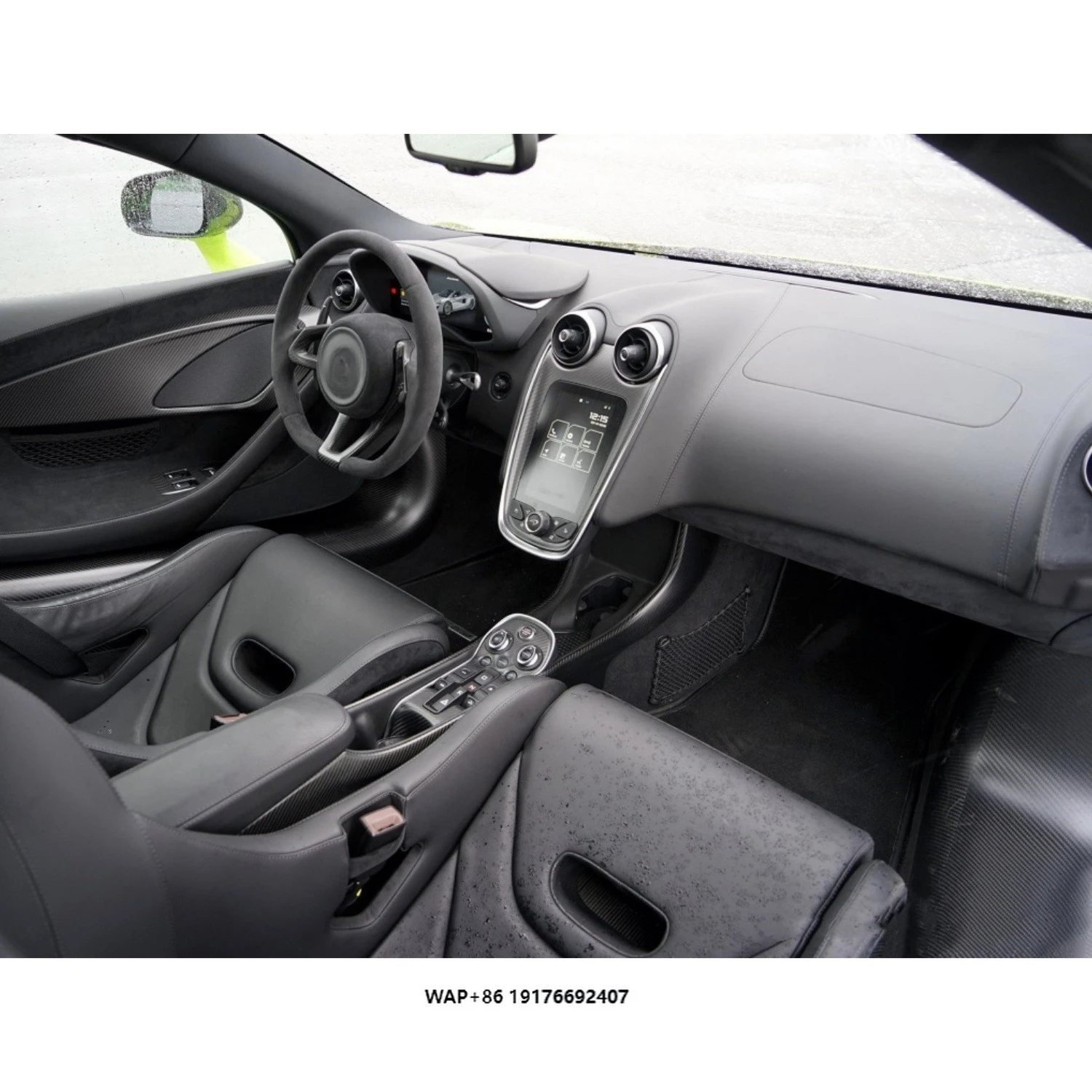 Top Selling Automotive Interior Suitable for McLaren 540/570/600LT Models with Universal Dry Carbon Fiber Interior Paddles